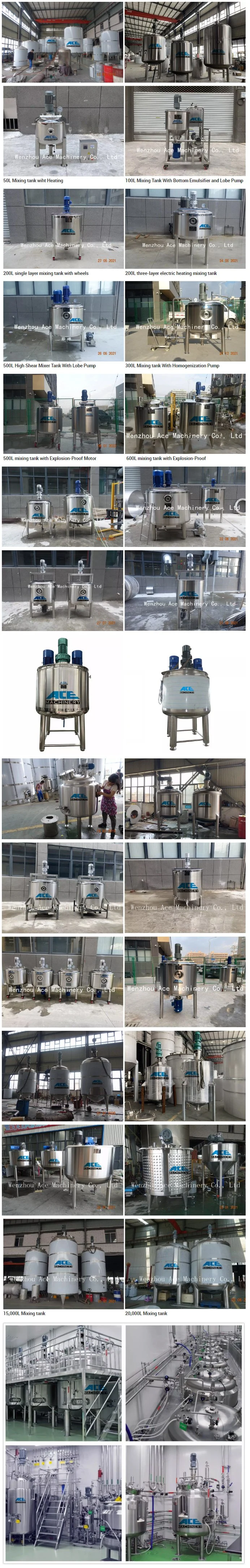 Best Price Stainless Steel Water 20000 Liter 500m3 Methanol LNG Price Storage Tank