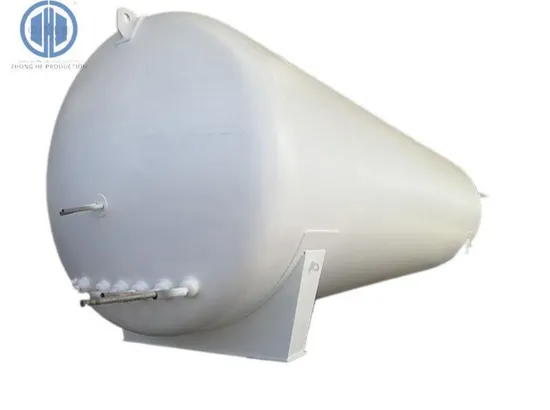 Réservoir de stockage de GNL cryogénique horizontal vertical de vente chaude pour la Russie