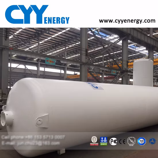 Réservoir de stockage d'argon de dioxyde de carbone d'azote d'oxygène liquide utilisé industriel avec différentes capacités