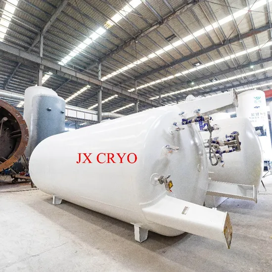 30m3 Liquide Oxygène Azote Argon LNG Cyogenic Cuve de Stockage Mobile à Usage Industriel